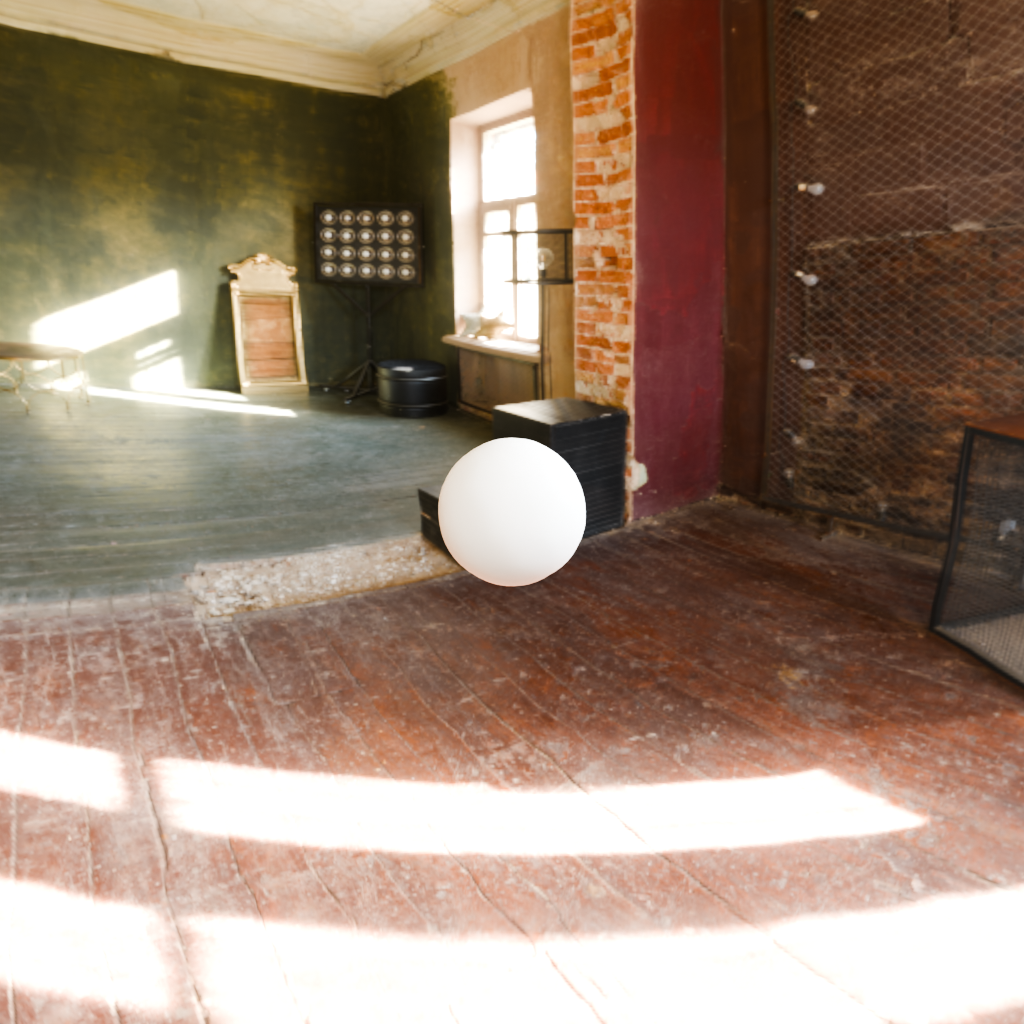fig 6: Global Illumination using environment image and path trace engine (cycles).