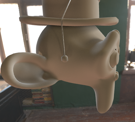 fig 16: Path Tracing Shadow Example